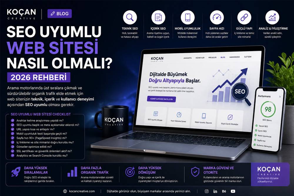 SEO Uyumlu Web Sitesi Nasıl Olmalı? 2026 Rehberi